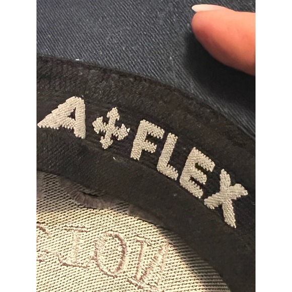 Littleton Police Flex Fit Hat L XL Black Cap Kelman A-Flex Law Enforcement - Picture 6 of 6